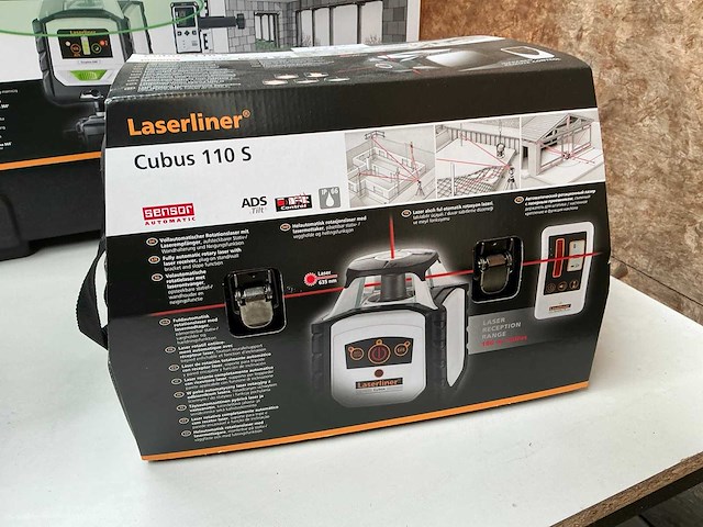 Laserliner cubus 110 s bouwlaser set - afbeelding 2 van  4