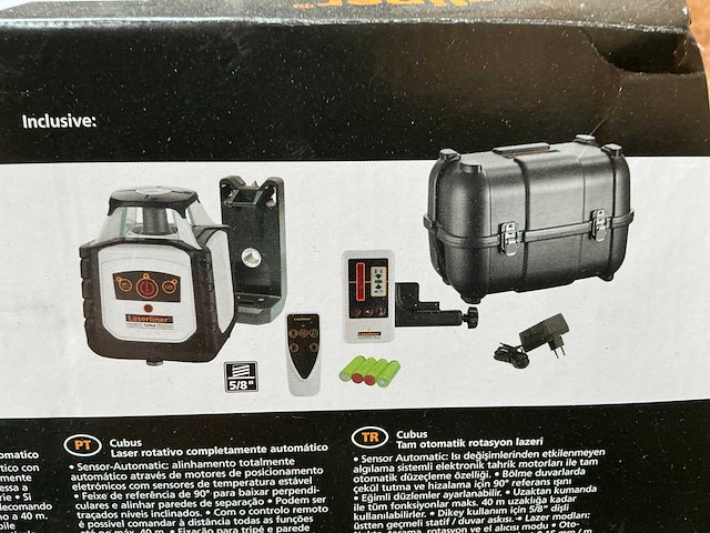 Laserliner cubus 110 s bouwlaser set - afbeelding 4 van  4
