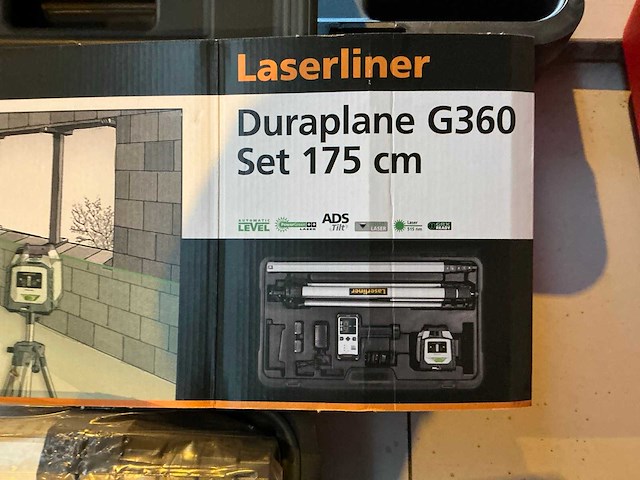 Laserliner duraplane g360 bouwlaser - afbeelding 5 van  5