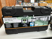Laserliner duraplane g360 set 175 cm bouwlaser set - afbeelding 2 van  5