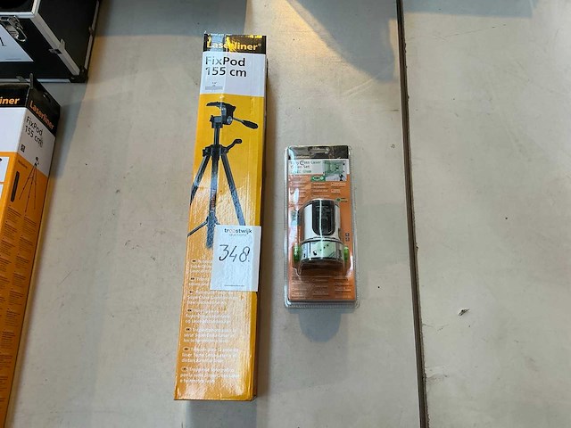 Laserliner easycross green bouwlaser met statief - afbeelding 1 van  5