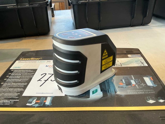 Laserliner mastercross laser 2g bouwlaser - afbeelding 1 van  3