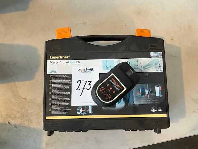 Laserliner mastercross laser 2g bouwlaser - afbeelding 2 van  3