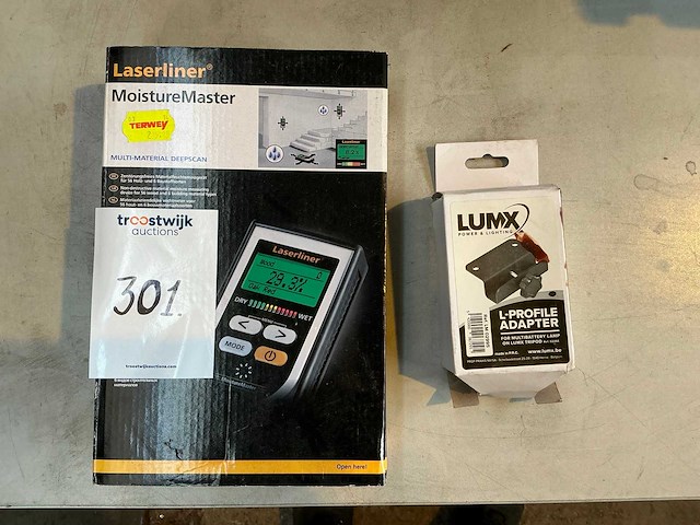 Laserliner moisture master vochtmeter - afbeelding 1 van  2