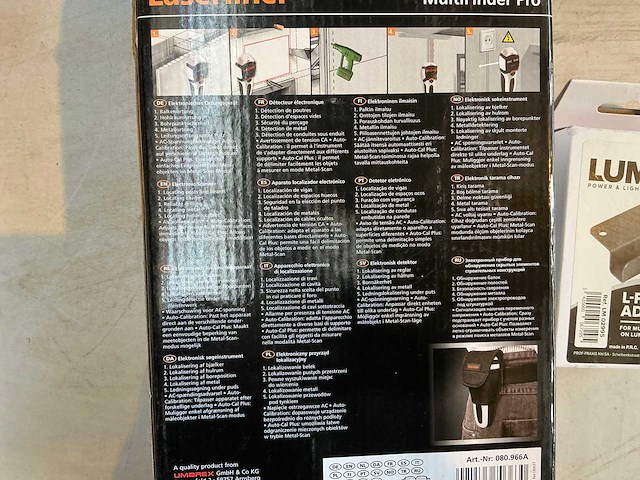 Laserliner multifinder pro localisatieapparaat - afbeelding 2 van  3