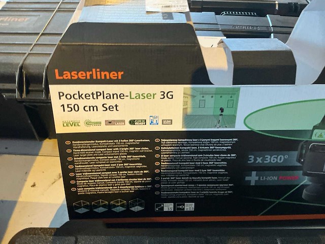 Laserliner pocketline laser 3g bouwlaser - afbeelding 7 van  7