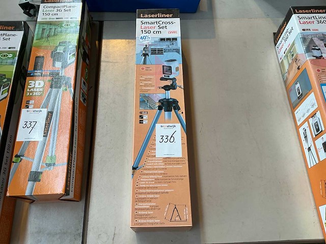 Laserliner smartcrosslaser bouwlaser set - afbeelding 1 van  3