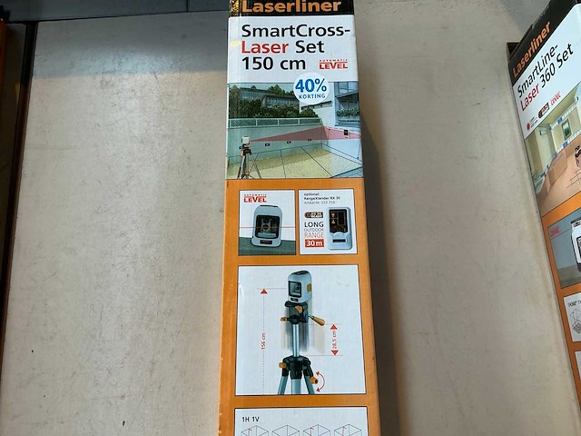 Laserliner smartcrosslaser bouwlaser set - afbeelding 3 van  3