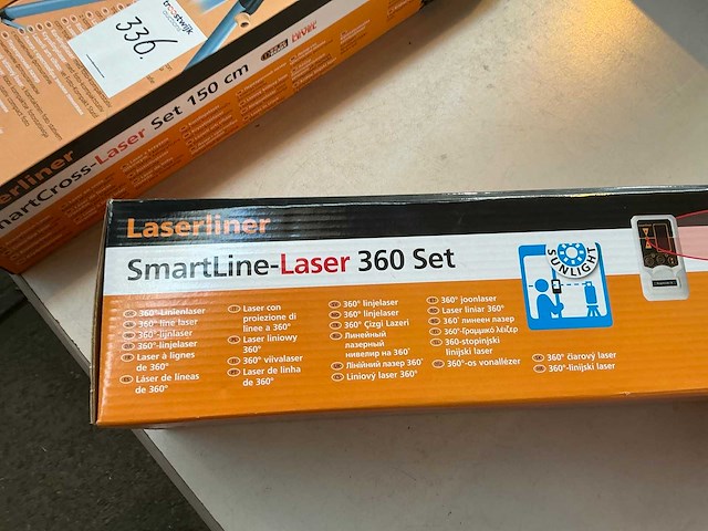 Laserliner smartlinelaser 360 bouwlaser set - afbeelding 3 van  3