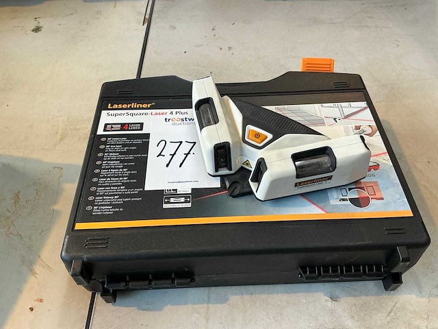 Laserliner super square laser 4 plus bouwlaser - afbeelding 1 van  4