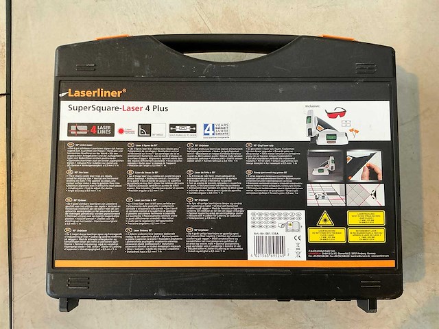 Laserliner super square laser 4 plus bouwlaser - afbeelding 4 van  4