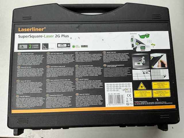 Laserliner supersquare-laser 2h plus hoek laser - afbeelding 3 van  4