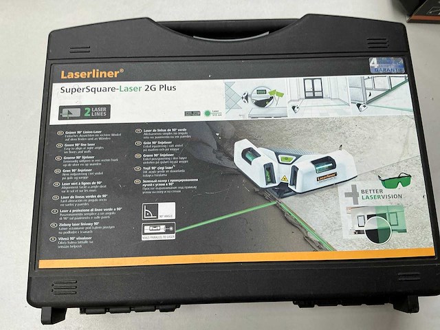 Laserliner supersquare-laser 2h plus hoek laser - afbeelding 2 van  4
