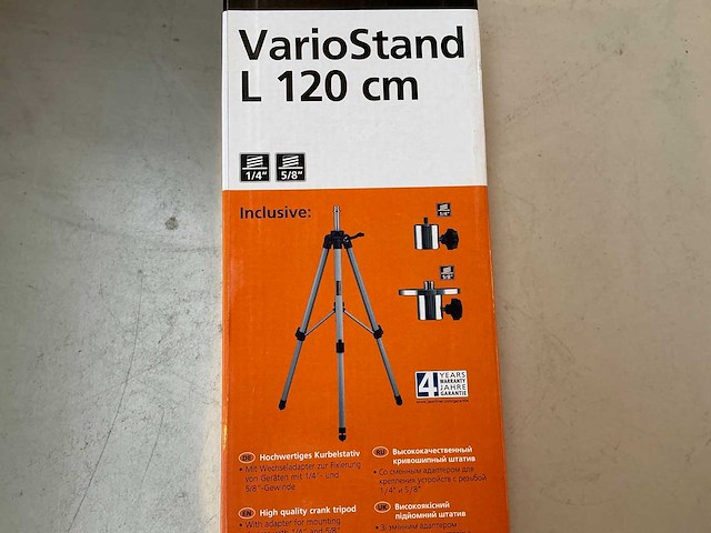 Laserliner variostand l 120cm statief - afbeelding 2 van  3