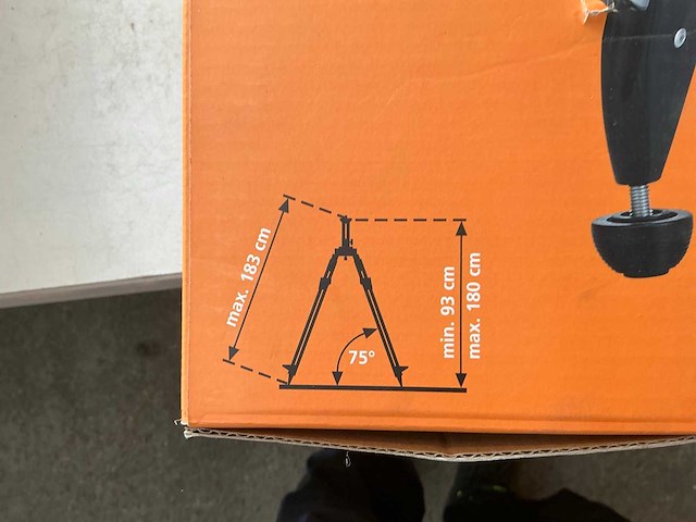 Laserliner variostand l180 statief - afbeelding 3 van  4