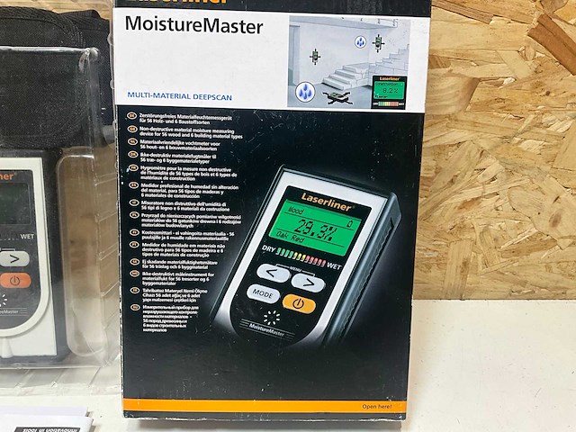 Laserliner vochtigheidsmeter - afbeelding 1 van  3