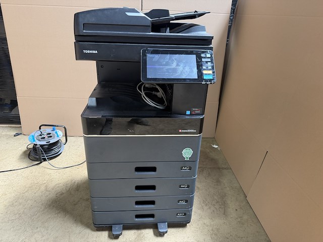 Laserprinter, toshiba, e-studio2000ac - afbeelding 3 van  5