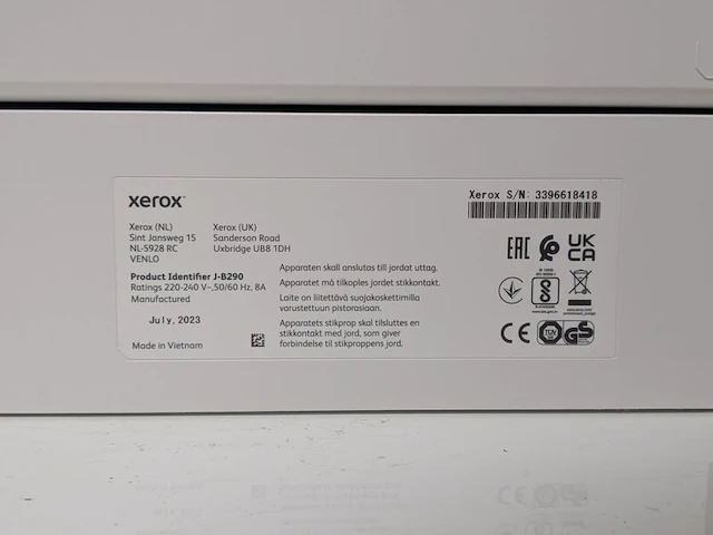 Laserprinter, xerox, versalink c500 - afbeelding 5 van  5