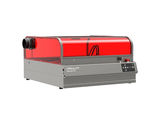 Lasersnijder, creality, laser falcon 2 pro, grijs/rood - afbeelding 1 van  1