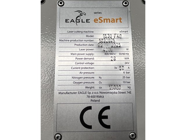 Lasersnijmachine, eagle, esmart 1530 f4.0 - afbeelding 2 van  100
