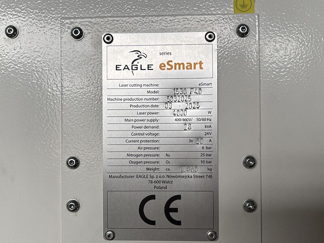 Lasersnijmachine, eagle, esmart 1530 f4.0 - afbeelding 90 van  100