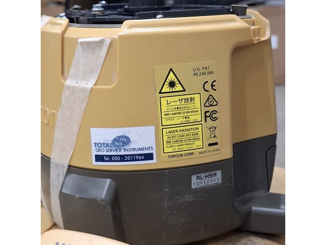 Laserwaterpas, topcon, rl-h5a - afbeelding 9 van  11