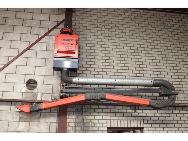 Lasgasafzuiger kemppi kfa4 met filter w2500 en zwaaiarm. let op: afzuiger dient door uzelf gedemonteerd te ... - afbeelding 1 van  2
