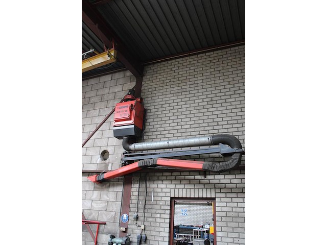 Lasgasafzuiger kemppi kfa4 met filter w2500 en zwaaiarm. let op: afzuiger dient door uzelf gedemonteerd te ... - afbeelding 2 van  2