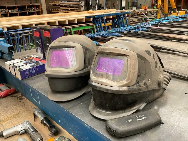 Lashelmen en speedglas - afbeelding 2 van  4