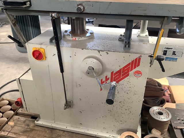 Lasim - 1994 - nts 150c - bandschuurmachine - afbeelding 3 van  6