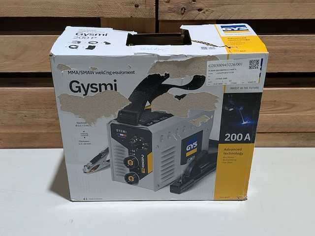 Lasinverter, gys, gysmi 200p - afbeelding 5 van  5