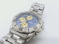 Lasita chronograaf herenhorloge uit oude juweliersvoorraad - afbeelding 3 van  6