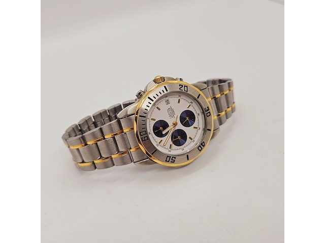 Lasita two tone chronograaf herenhorloge - afbeelding 2 van  6