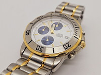 Lasita two tone chronograaf herenhorloge - afbeelding 4 van  6