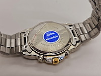 Lasita two tone chronograaf herenhorloge - afbeelding 8 van  8