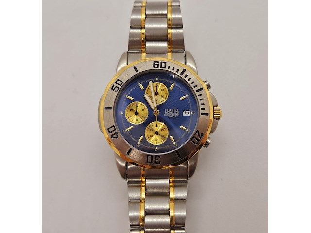 Lasita two-tone chronograph herenhorloge - afbeelding 1 van  8