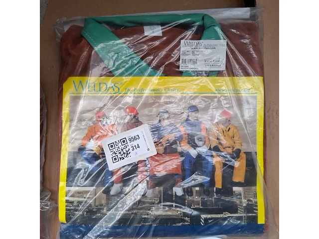 Lasjacket, maat xxl weldas, jacket 44-7300/91p - afbeelding 2 van  4