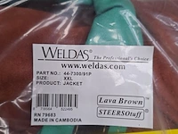 Lasjacket, maat xxl weldas, jacket 44-7300/91p - afbeelding 3 van  4