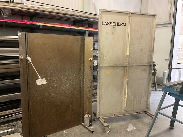 Lasscherm (2x) - afbeelding 1 van  3