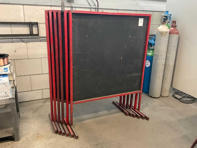 Lasscherm (6x) - afbeelding 1 van  2