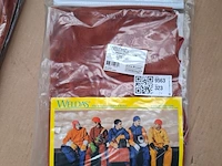 Lasschort, 60cm wx71cm l weldas, bib 44-7828