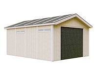 Lasse - prefab garage inclusief elektrische roldeur - afbeelding 2 van  4