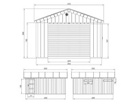 Lasse - prefab garage inclusief elektrische roldeur - afbeelding 4 van  4