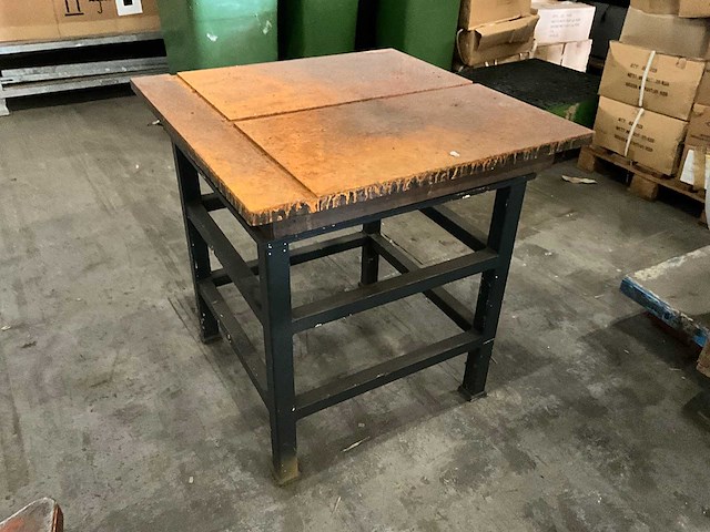 Lastafel 80x80x85cm - afbeelding 1 van  3