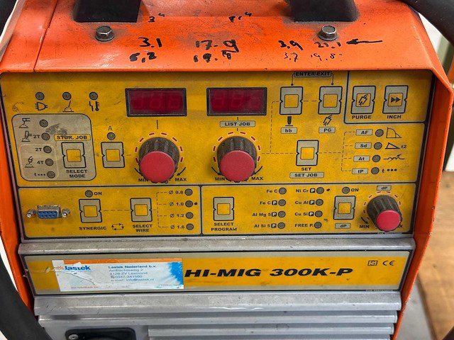 Lastek - hi-mig 300k-p - lasmachine - afbeelding 4 van  10