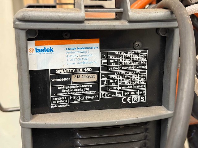 Lastek - smarty tx 150 - lasmachine - afbeelding 8 van  8