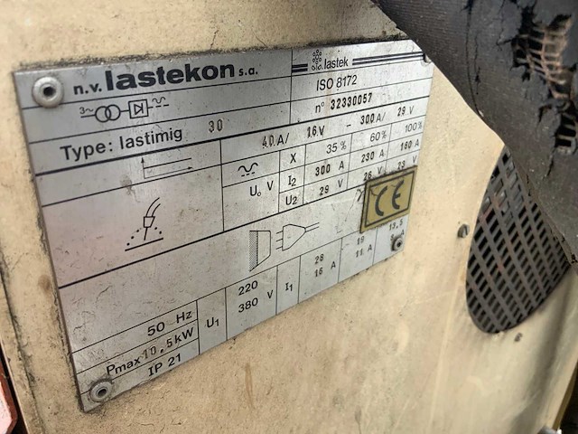 Lastek lastimig 30 mig lasapparaat - afbeelding 8 van  8