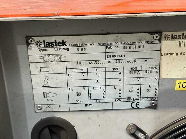 Lastek lastimin 603 lasapparaat - afbeelding 9 van  10