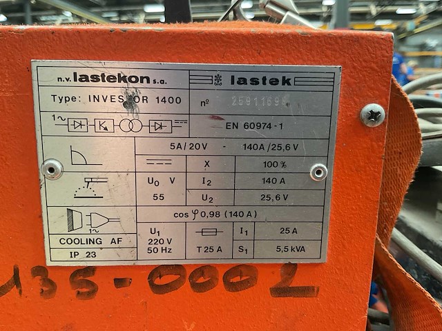 Lastek lc 8-30 tig-lasmachine - afbeelding 3 van  11