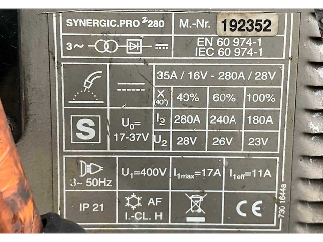 Lastek synergic.pro 2 280-4 mig lasapparaat - afbeelding 2 van  11